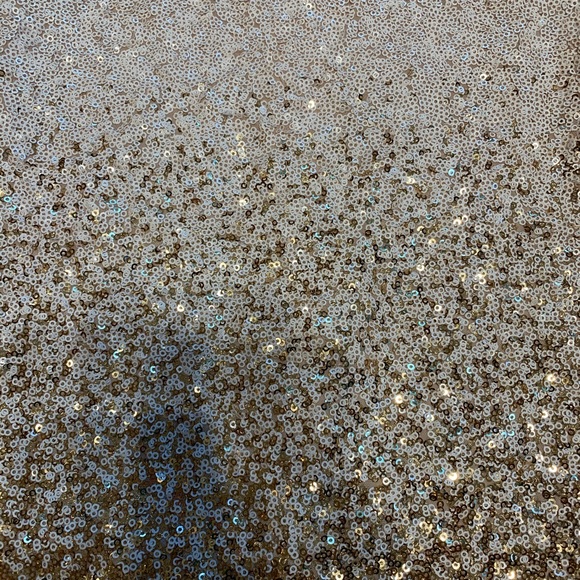 Dress The Population Ombré White & Gold Dress - Picture 2 of 7